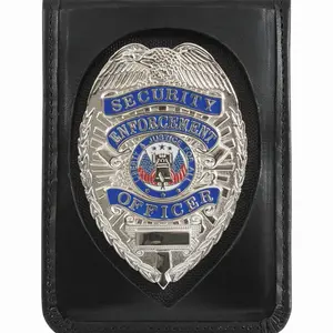 Rothco Leather Neck ID And Badge Holder