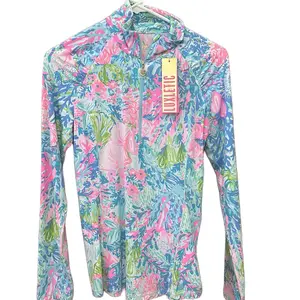 Lilly Pulitzer LuxLetic Quarter Zip Jacket Size Small