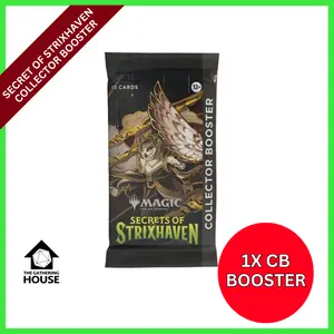 1X, 2X, 3x or 6X Secrets of Strixhaven - Collector Booster Pack (SOS) -  Magic the Gathering - MTG (Pre-sale 4/17/26 arrival)
