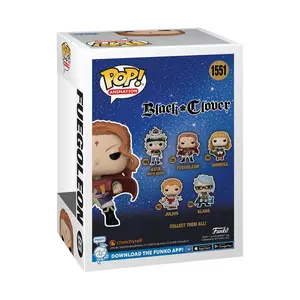 Funko POP! Animation: Black Clover Fuegoleon 1551 3.9-in Vinyl Figure