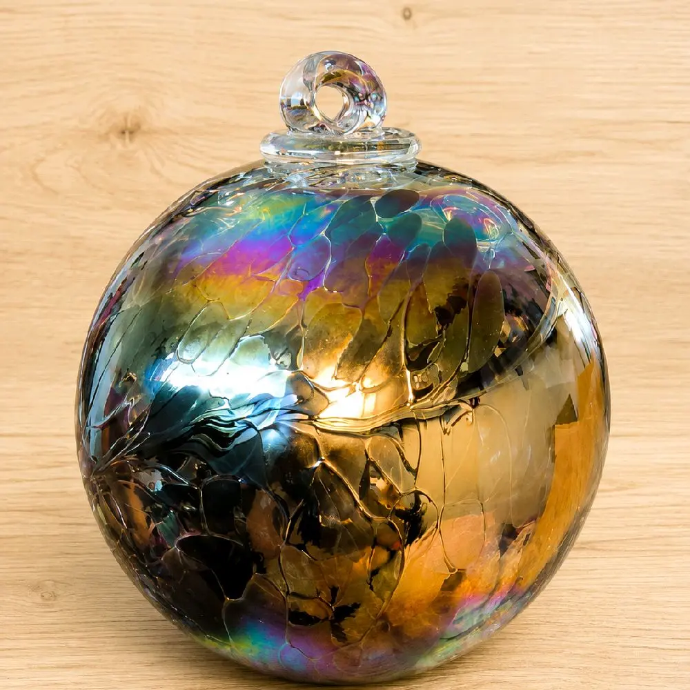 Large Chrome Witch's Ball