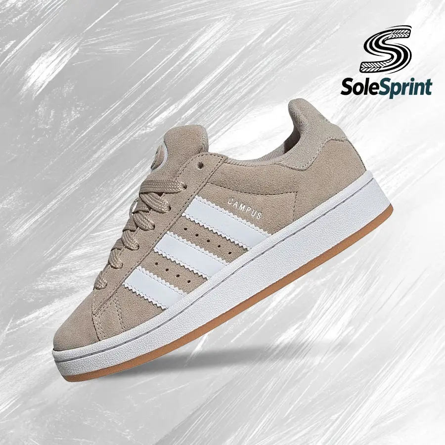 adidas Campus 00s Wonder Beige (GS) Kids' Sports Shoes - Youth Runner, Athletic Trainer, Lightweight Shock-Absorb Breathable Fit, Gym Training/Street Casual, Back to School, JI4461