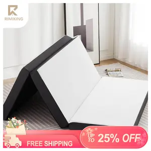 RIMIKING Trifold Mattress, Material Composition, Material Composition, Multifunctional Usage, User-Friendly Design, Cooling Gel Technology, Pressure Relief, TM-WB-4TXL