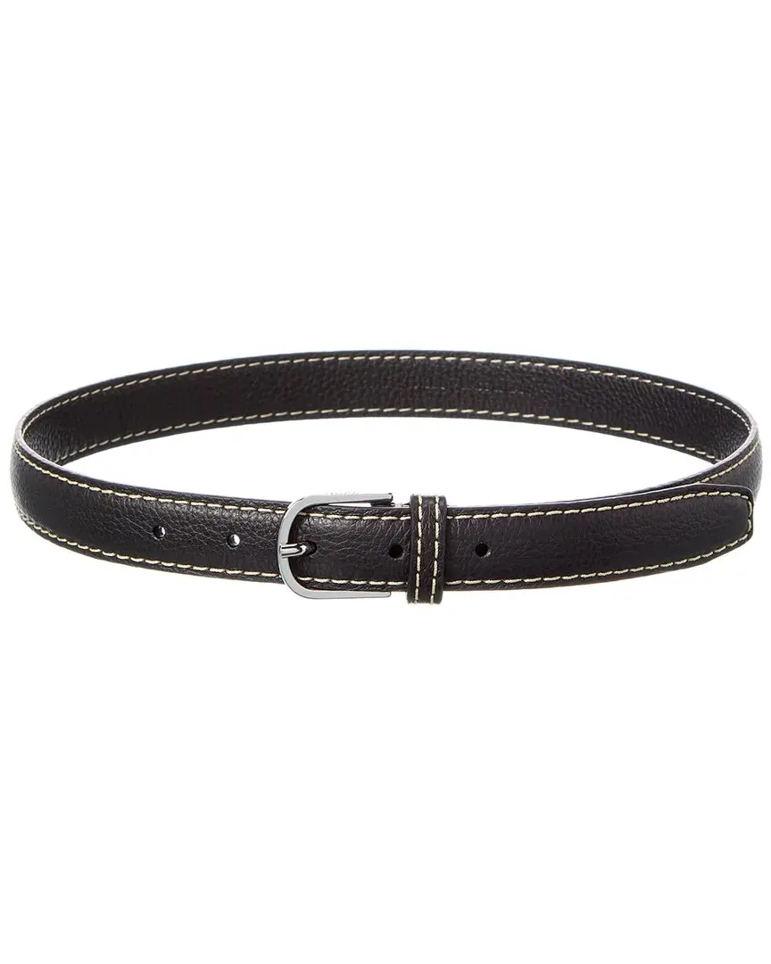TOTEME Stitch Detail Leather Belt