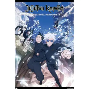 Trends International Jujutsu Kaisen: Season 2 - Hidden Inventory Key Art Wall Poster, 34L x 22.4W, Unframed Version