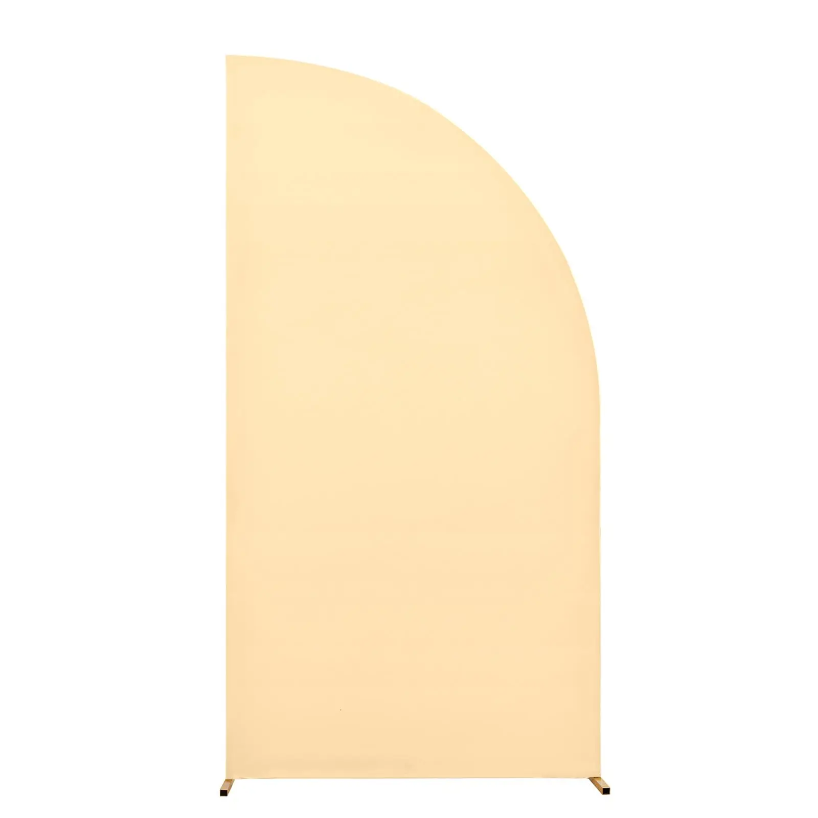 2-Sided Elastic Spandex Half Round Backdrop Arch Cover, 5FT (81X153cm) & 6FT Sizes, Pink, Stretchy Room Divider for Wedding, Birthday, Party Photo Decorations, Baby Shower, Graduation, Holiday Events, Ceremony