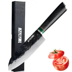 【HZYLYML】Hand-Forged Stainless Steel Sharp Chef's Knife - Multi-Functional for Home & Professional Kitchens