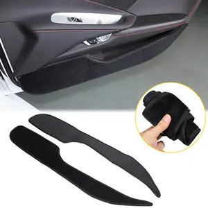 2-Piece Car Door Protective Mat Set for 2020+ Corvette C8 - Anti-Corrosion & Fading Protection - Luxury Decor Upgrade - High-Quality Surface Treatment