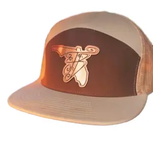 7-Panel Richardson SnapBack W/ Bronze Logo Patch