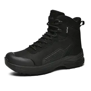 Norwell Metroforce Men's Tactical Boots Lightweight Comfortable All-Day Work Boots with Black Oxford Fabric Mesh Lining for Motorcycle Combat Hiking 8 Inches Safety Outdoor Security Work Shoes - Footwear SpringStatements