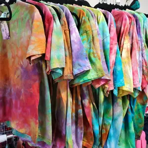 TIE DYE T shirt or crewneck  - Choose design on live sale Cotton Womenswear Tshirt