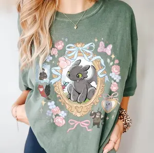 Youth & Adult Coquette Bow Toothless How To Train Your Dragon Shirt, Toothless Baby Tee Crop Tank, Toothless Baby Tee, Cute Toothless