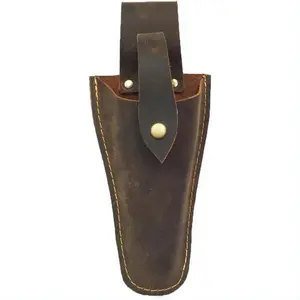 Plier Holder for Belt, Durable Leather Sheath Pouch Holder Gardening Tools Holster Belt Case for Garden Pruning Pliers Shears Scissors or Knife,Tools Gifts for Men Dad Husband Boyfriend