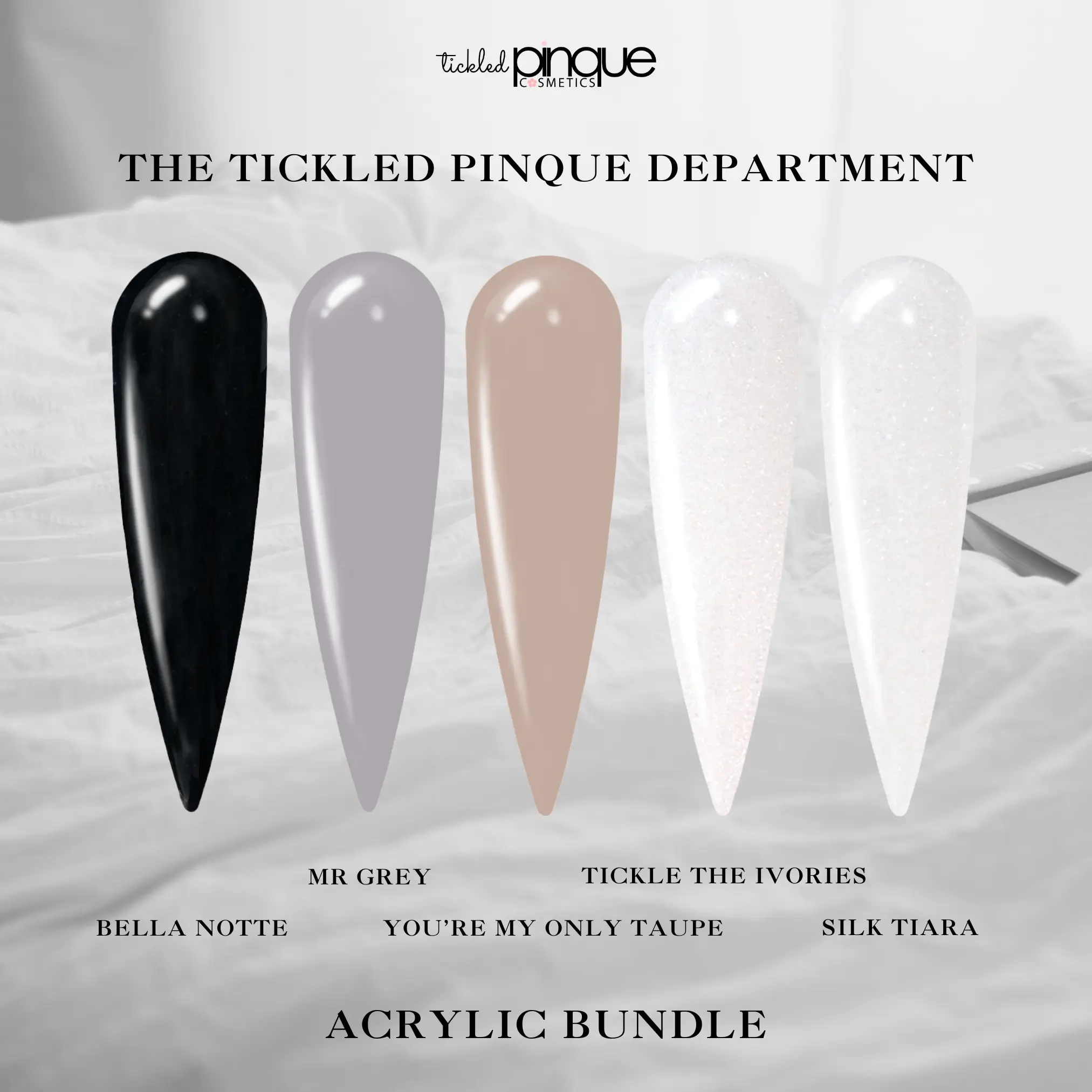 The Tickled Pinque Department • Acrylic Bundle