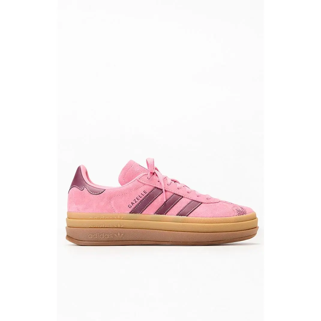 adidas Women's Women's Pink Gazelle Bold Sneakers - Multicolor adidas Women's Women's Pink Gazelle Bold Sneakers - Multicolor