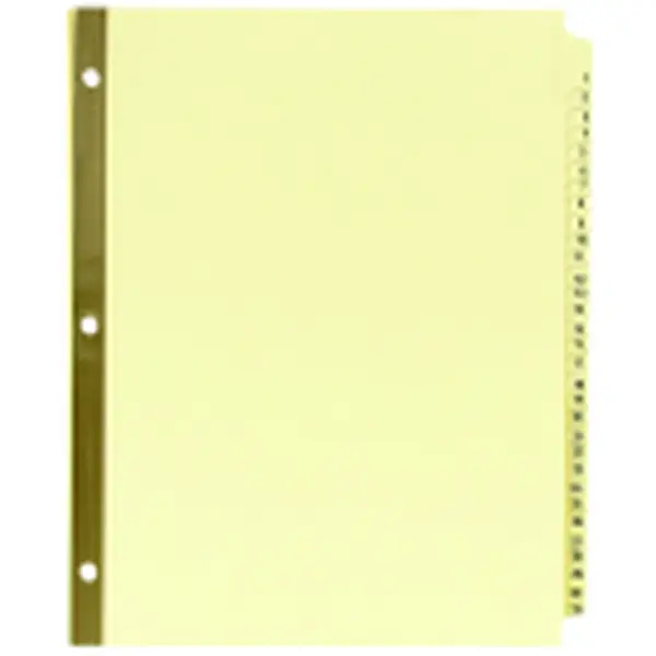 Avery Preprinted Tab Divider, 11x8.5 In. Laminated Paper, 1-31 Numbers, Easy-to-Read Characters, Rip-Proof Tab, Flip-Through Design Binder Accessory