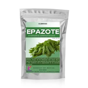 Alebrixes - Epazote 4 oz (113 G) | Dried Epazote Leaves - Hoja de Epazote Aromatica | 100% natural - Resealable bag | Imported from Mexico