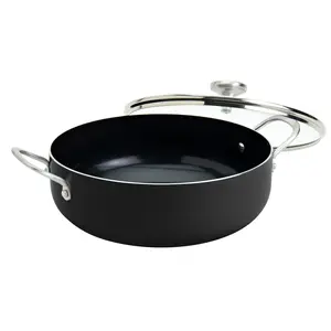 Infuse 6Qt Nonstick Aluminum Covered Caldero Saute Pan