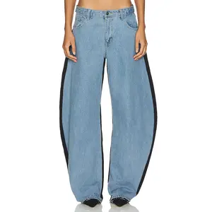 LIONESS Horseshoe Jeans in Split Blue LIONESS Horseshoe Jeans in Split Blue