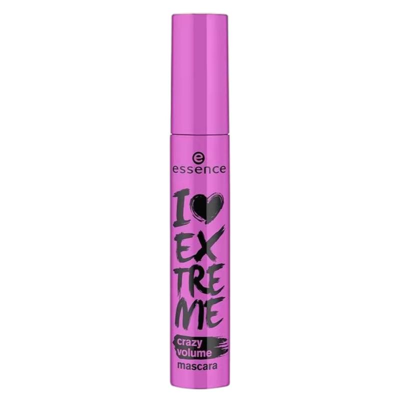essence | I Love Extreme Volume Mascara Crazy Volume | Paraben Free | Cruelty Free I Black (Pack of 1, Crazy Volume)