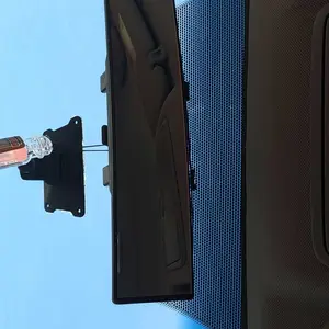 Universal Wide-Angle Interior Clip-On Car Rearview Mirror, Blind Spot Reduction Car Accessory, Automotive