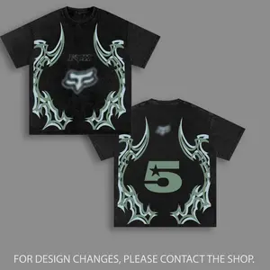 Green FOx Star Washed Tshirt Biker Vintage Racing Streetwear, Motorcycle Graphic Hoodie Unisex, Designed for Motor Fans, Sportbike Culture, Speed Lovers & Urban Motorbike Style
