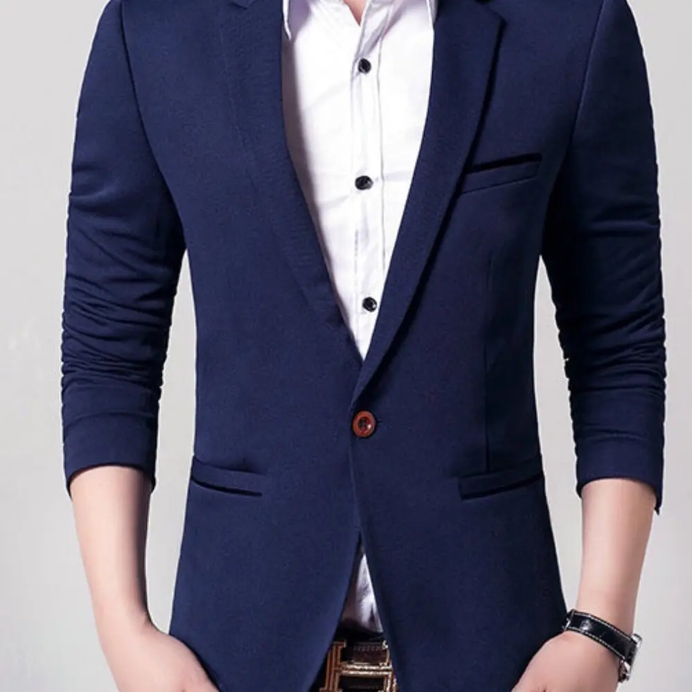 “Dean” Men’s Business Casual Slim Fit Designer Blazer