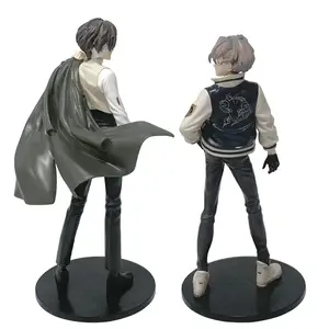 20cm Bungou Stray Dogs Anime Figure Youth Dazai Osamu Action Figure Nakahara Chuuya Figurine PVC Collection Model Doll Toys