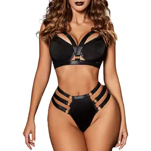 Avidlove Womens Lingerie Set Underwired Push Up Bra and Panty Set Two Piece Lingerie