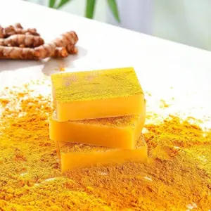 Turmeric Soap & Kojic Acid Body Care Lemon Brightening Daily Gentle