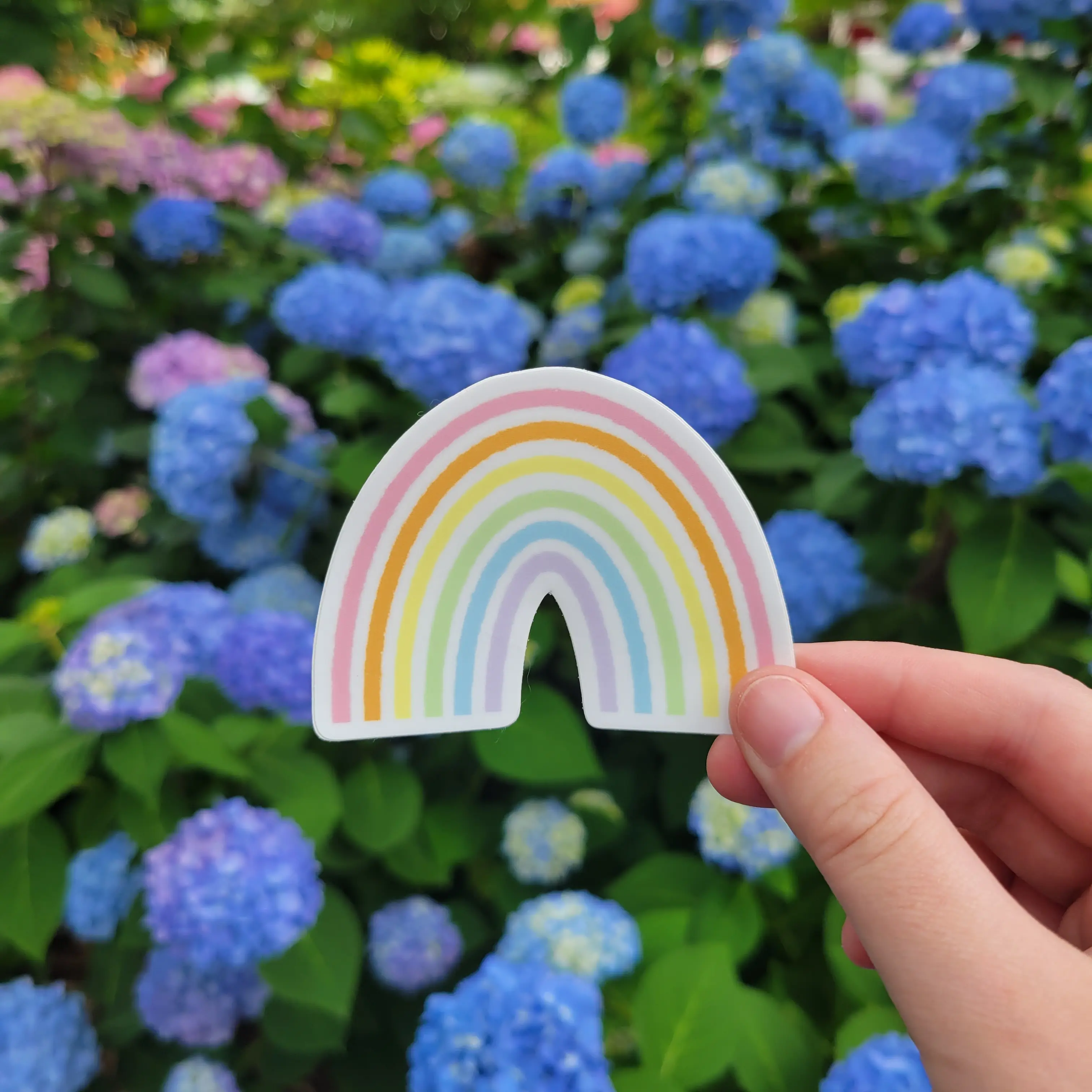 Pastel Rainbow Sticker