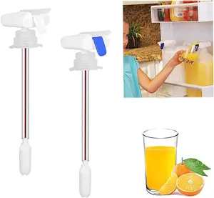 2 Pcs Automatic Drink Dispenser,Milk Dispenser for Fridge Gallon,Can Prevent Milk and Beverages From Overflowing, Dispenser for Party Wedding Decoration, Outdoor, Home, Kitchen. Utensils
