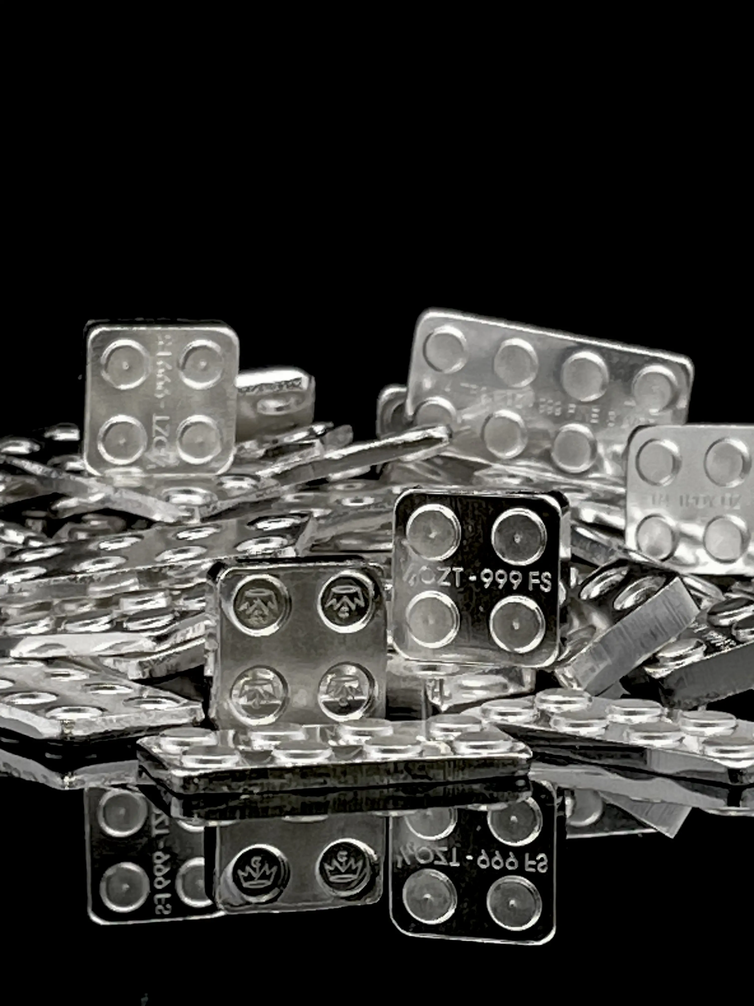 1/4 OZ Silver Stacking Brick - You Choose