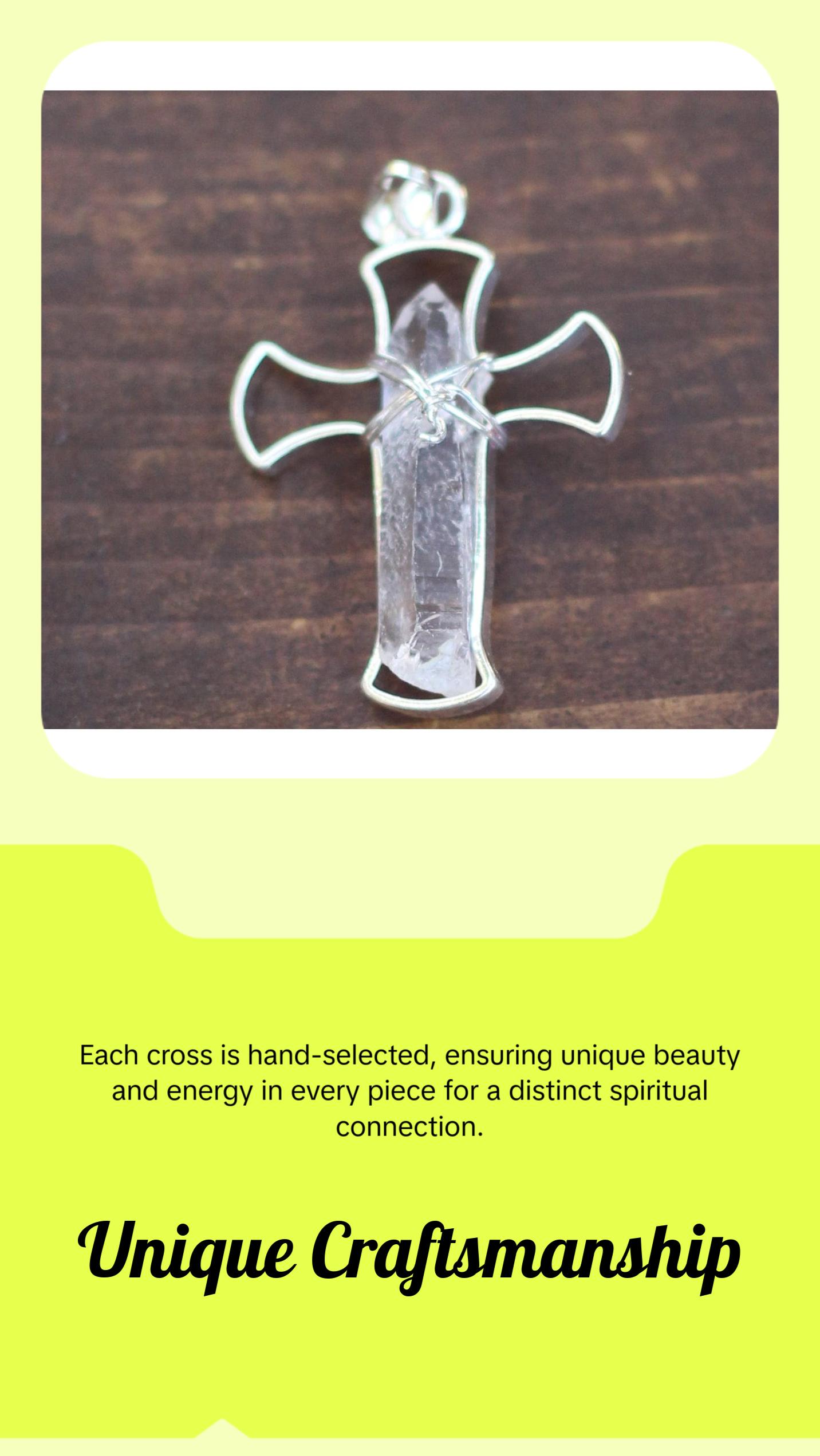 Metal Cross with Selenite, Black Tourmaline, Clear Quartz, Smoky Quartz, Kyanite, Cross for Church, Crystal Cross for Church Metal Cross with Selenite, Black Tourmaline, Clear Quartz, Smoky Quartz, Kyanite, Cross for Church, Crystal Cross for Church