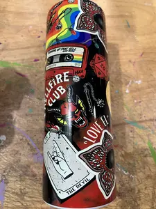 20 oz Hellfire "inspired" tumbler