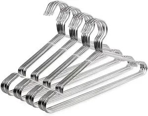 Wire Hangers 40 Pack Stainless Steel  Metal Coat Hanger Clothes 16.5 Inch.
