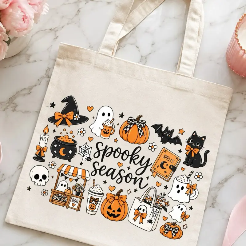 Spooky Tote Bags