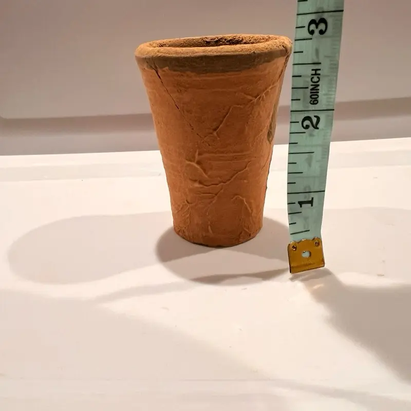 Miselanea 3 inches Clay cup escarchado. Made in mexico Miselanea 3 inches Clay cup escarchado. Made in mexico