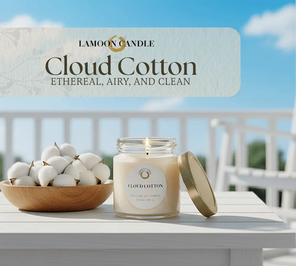 Cloud Cotton - Mini Luminary Soy Wax Candle