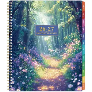 2026-2027 Monthly Planner - Planner 2026-2027 from Jul. 2026 - Dec. 2027, 18 Month Planners with Inner Pocket and Colorful Tabs, 8.5" x 11"