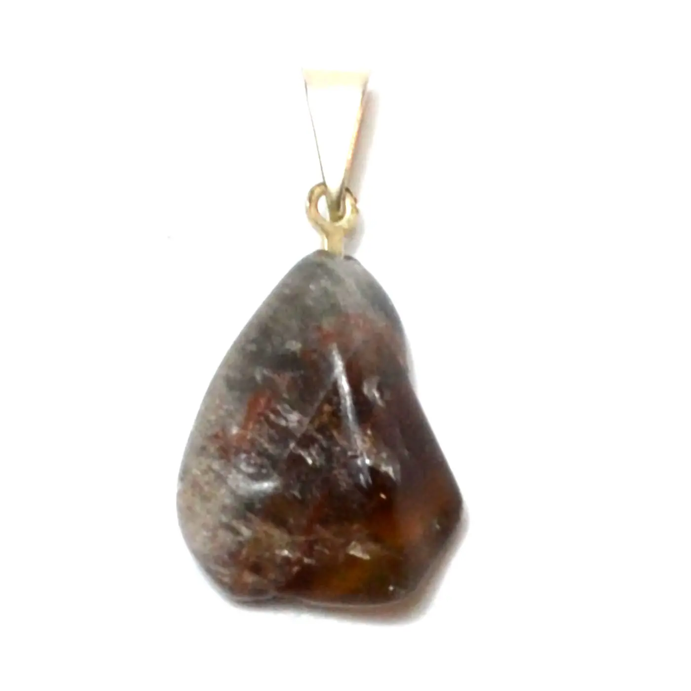 Super 7 Tumbled Stone Pendant — Multi-Crystal Spiritual Necklace