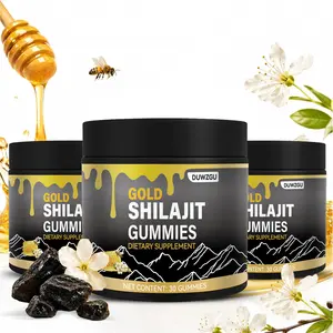 Shilajit Gummies with Organic Manuka Honey | Supports Energy, Stamina & Workout Performance | Sports & Fitness Supplement for Men & Women | 30 Count