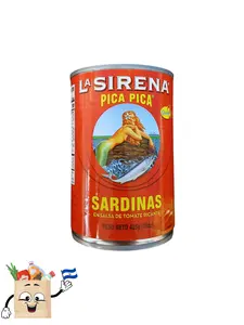 La Sirena Pica Pica - Sardinas en Salsa de tomate Picante 15oz