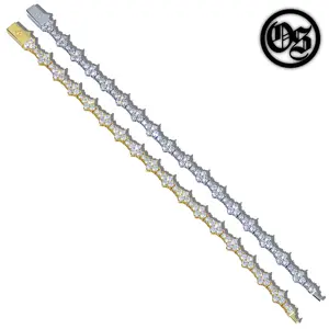 OTHERSIDE Honeycomb Bracelets - Silver & Gold