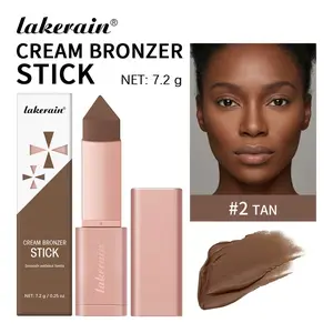 Skin Care Bronzing Contour Stick — Portable bronzer stick for a natural, high-end bronze look; cream texture applies easily without clumping; can be layered over foundation; moisturizing, smooth application that doesn’t cake; contains hyaluronic acid.