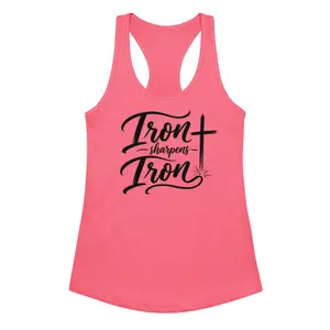 Womens Iron Sharpens Iron Racerback