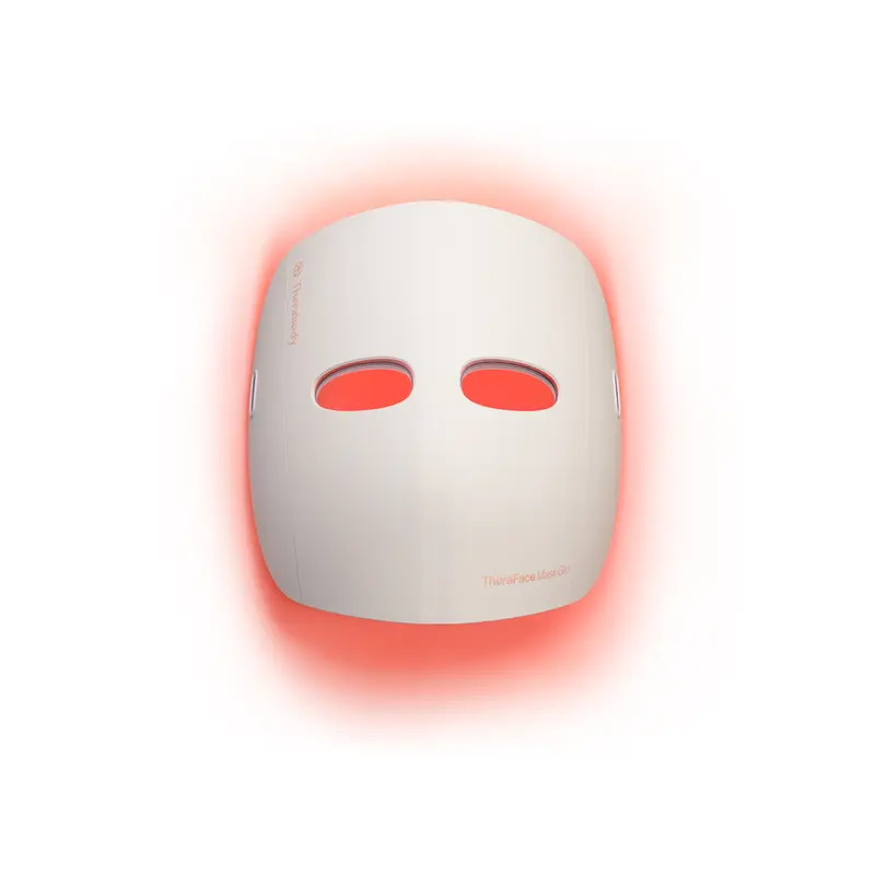 Therabody TheraFace Mask Glo | Clinically Proven LED Skincare Mask With Massage and 504 LEDs For Radiant Skin