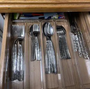 20-Piece Stainless Steel Flatware Silverware Cutlery Set, Dishwasher Safe, Service for 4