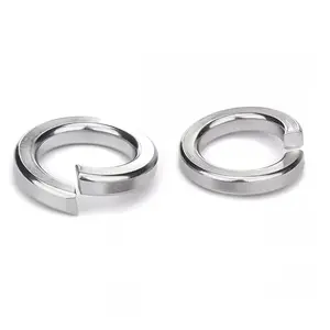 M8 Split Lock Washer, Stainless Steel Spring Lock Washers 18-8 (304), 100 count