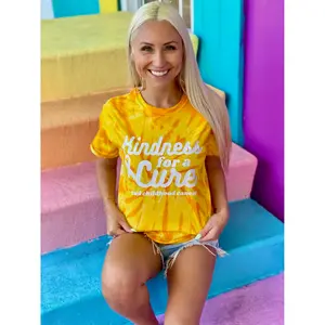 Kindness for a Cure Tee - Childhood Cancer Awareness